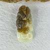 Natural White with Brown Nephrite Bat Pendant 22.86g by 48.3 by 21.3 by 18.6mm - Huangs Jadeite and Jewelry Pte Ltd