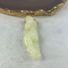 Natural White and Brown Nephrite Pixiu Mini Display 45.00g 99.1 by 21.3 by 17.5mm - Huangs Jadeite and Jewelry Pte Ltd