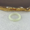 Type A Light Green Jadeite Ring 3.27g 6.5 by 3.0mm US 10.5/ HK 23 - Huangs Jadeite and Jewelry Pte Ltd
