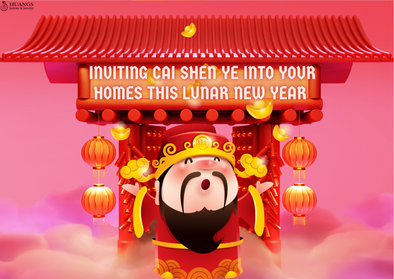 Inviting Cai Shen Ye into your homes this coming Lunar New Year