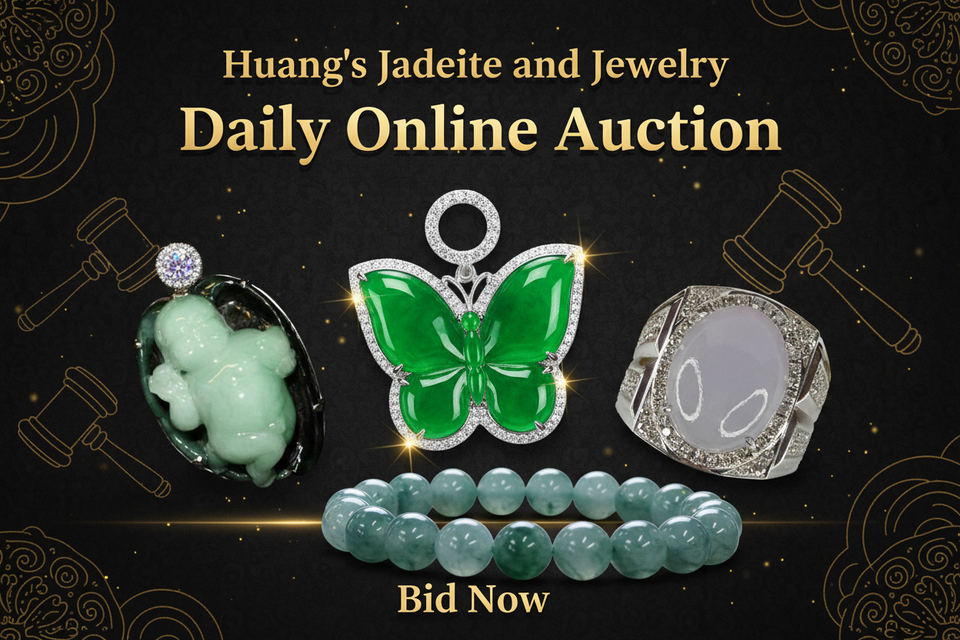 Discover Daily Online Auctions at Huang's Jadeite and Jewelry