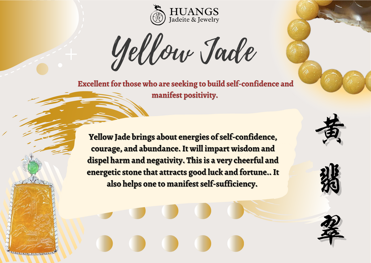 Natural Yellow Jadeite Jade 黄翡翠 Singapore Widest Selection