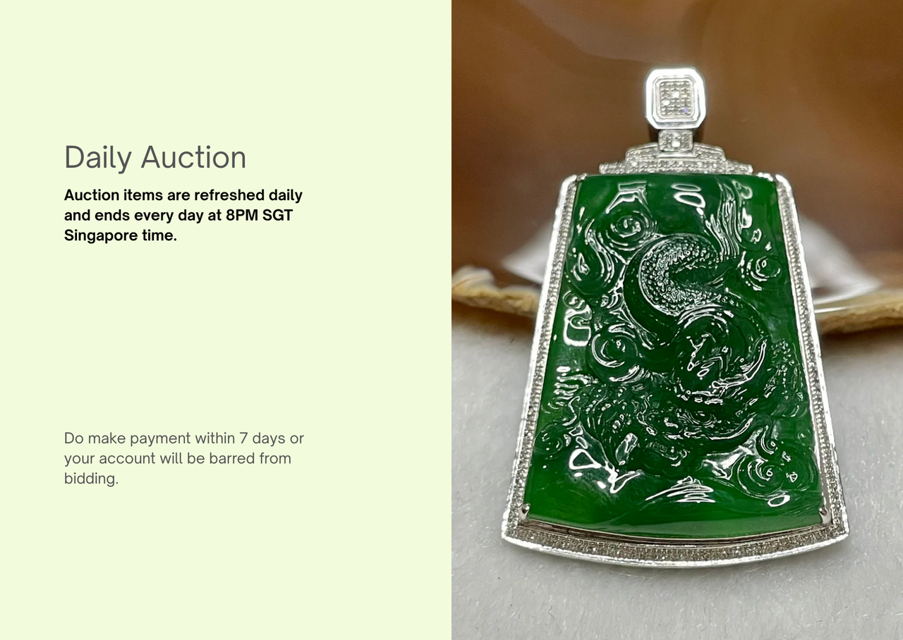 Daily On Auction (Singapore Time) Ship Internationally*