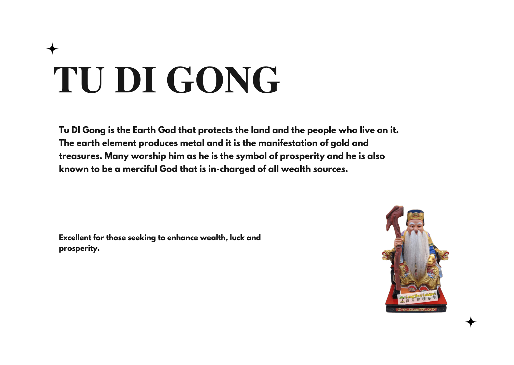 Tu Di Gong 土地公 Singapore Widest Selection