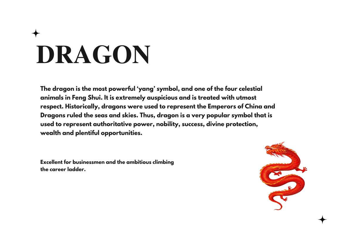 Dragon 龙 Feng Shui Selection