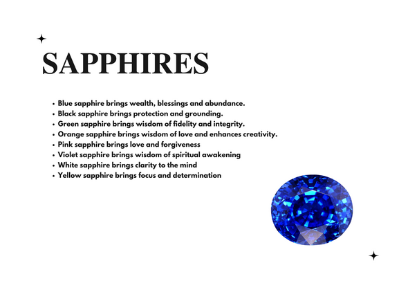 Sapphires 蓝宝石 Gemstone