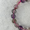 Above Average Grade Natural Super 7 Crystal Beads Bracelet 天然超级七水晶珠手链 29.25g 17.5cm 10.4mm 20 Beads - Huangs Jadeite and Jewelry Pte Ltd