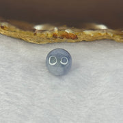 Type A Intense Lavender Jadeite Bead for Bracelet/Necklace/Earrings/Rings 4.02g 13.2mm - Huangs Jadeite and Jewelry Pte Ltd