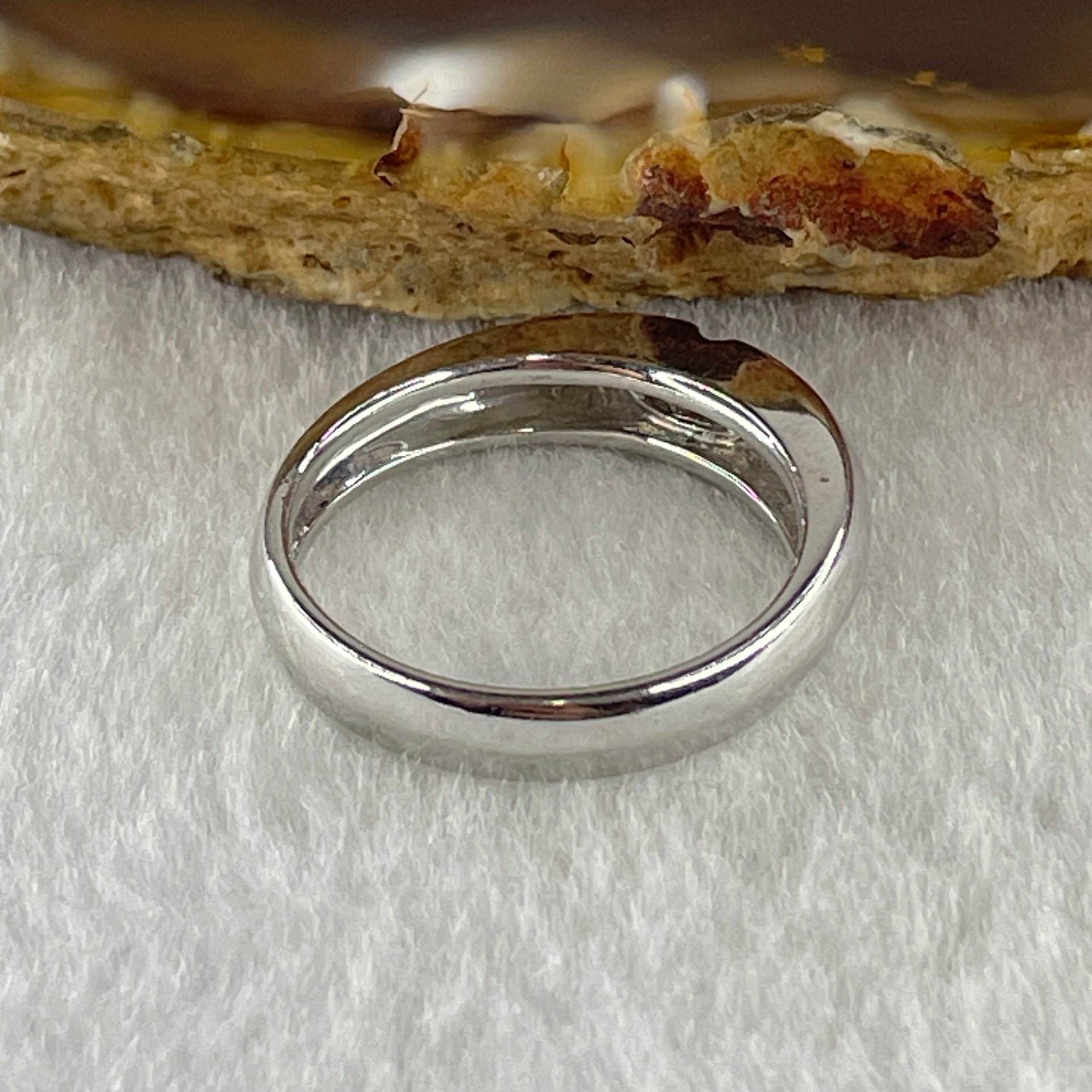 Natural Marquise Shape Diamond in 18K White Gold Ring D0.22ct Total 6.1g US7 HK15 - Huangs Jadeite and Jewelry Pte Ltd