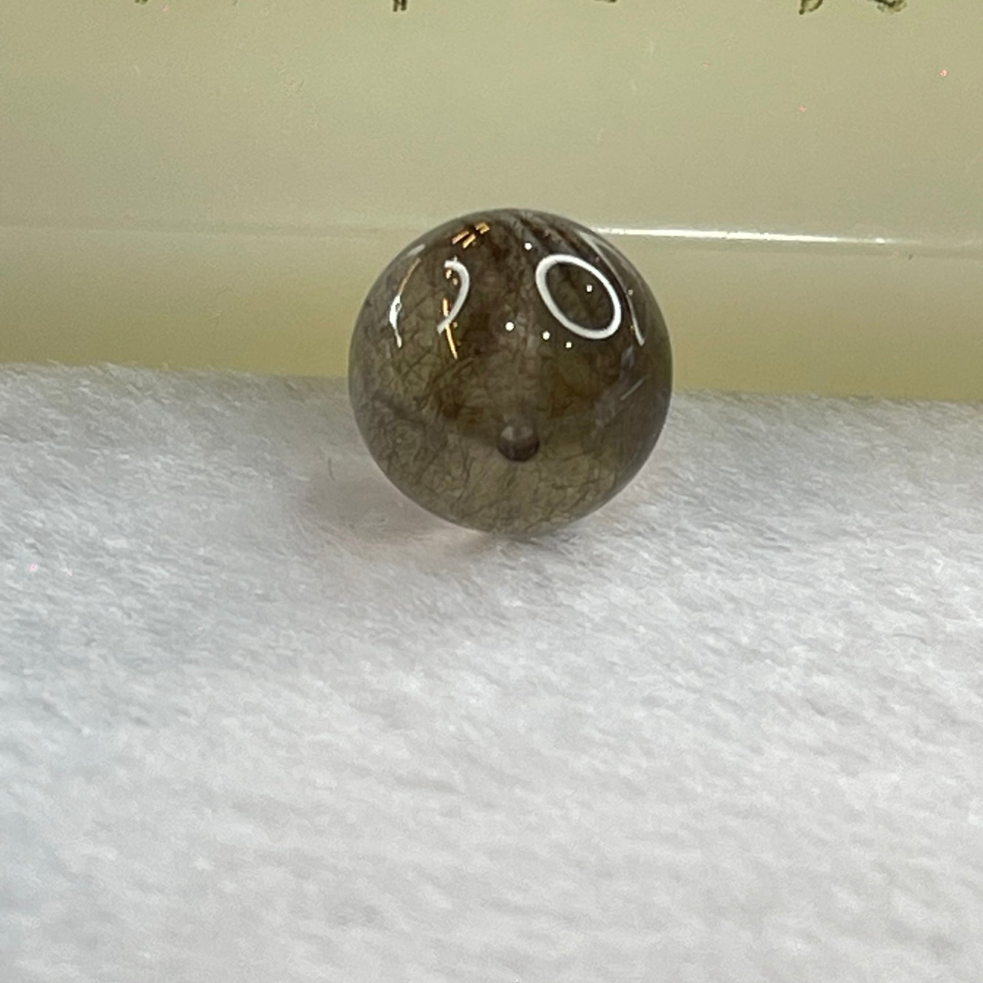 Natural Super 7 Jadeite Beads for Bracelet/Necklace/Earring/Ring 2.26g 11.8mm - Huangs Jadeite and Jewelry Pte Ltd