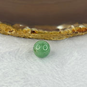 Type A Green Jadeite Bead for Bracelet/Necklace/Earrings/Ring 
2.45g 11.3mm - Huangs Jadeite and Jewelry Pte Ltd