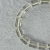 Natural Clear Quartz Barrels Lu Lu Tong Bracelet 天然白水晶路路通手链 21.91g 16cm 12.0 by 3.7 by 16 Beads - Huangs Jadeite and Jewelry Pte Ltd