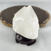 Natural Milky White Quartz Display 225.39g 71.0 by 52.0 by 76.8mm - Huangs Jadeite and Jewelry Pte Ltd
