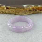 Type A Lavender Jadeite Ring 4.35g 6.9 by 3.7mm US9.5 HK21 - Huangs Jadeite and Jewelry Pte Ltd
