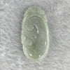 Type A Lavender Green Jadeite Ruyi 如意 47.75g 46.1 by 22.8 by 4.9 mm - Huangs Jadeite and Jewelry Pte Ltd