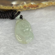 Type A Jelly Light Green Jadeite Ruyi 3.31g 24.4 by 14.4 by 3.5mm - Huangs Jadeite and Jewelry Pte Ltd