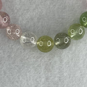 Very Good Natural Tourmaline Crystal Beads Bracelet 19.02g 14cm 8.6mm 20Beads - Huangs Jadeite and Jewelry Pte Ltd