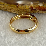 Natural Marquise Shape Diamond in 18K Yellow Gold Ring D0.21ct Total 4.3g US7 HK15 - Huangs Jadeite and Jewelry Pte Ltd