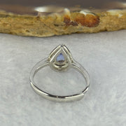 Natural Amethyst with Crystals In 925 Sliver Ring (Adjustable Size) 1.74g 6.3 by 4.9 by 2.0mm - Huangs Jadeite and Jewelry Pte Ltd