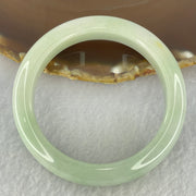 Type A Light Green Jadeite Bangle Internal Diameter 55.5mm 62.19g 12.8 by 8.9mm (External Rough) - Huangs Jadeite and Jewelry Pte Ltd