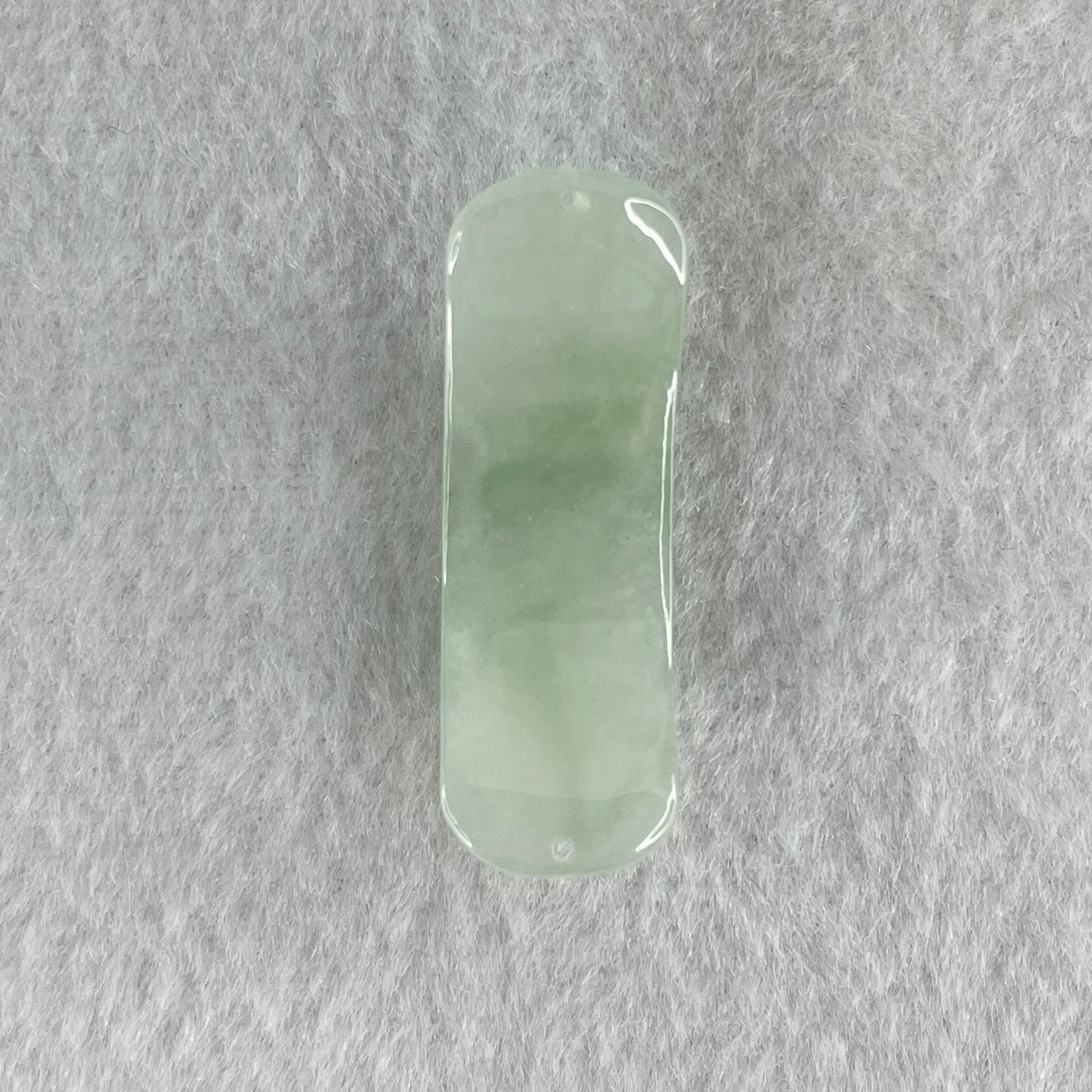 Type A Light Green Light Lavender Jadeite Pixiu Pendant or Shou Pai for Bracelet 6.15g 37.3 by 12.8 by 6.4mm - Huangs Jadeite and Jewelry Pte Ltd