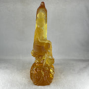 Liuli Yellow Guan Yin Display 2,012.9g 144.0 by 80.0 by 250.0mm - Huangs Jadeite and Jewelry Pte Ltd