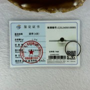Type A Translucent Black Omphasite Jadeite Round Shape in S925 Sliver Ring (Adjustable Size) 1.51g 8.0 by 2.0mm - Huangs Jadeite and Jewelry Pte Ltd