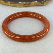 Red Quartzite Jade Bangle 天山玉手镯 Internal Diameter 61.0mm 49.43g 10.6 by 10.6mm - Huangs Jadeite and Jewelry Pte Ltd