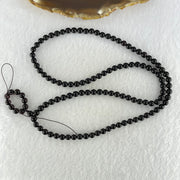 Natural Blood Red Amber Beads Necklace 10.72g 58cm 5.4mm 120 Beads - Huangs Jadeite and Jewelry Pte Ltd