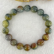 Good Grade Natural Blue Rutilated Quartz Bracelet 40.11g 18cm 12.0mm 18 Beads - Huangs Jadeite and Jewelry Pte Ltd