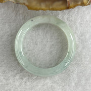 Natural Type A Faint Green with Green Jadeite Ring 3.03g 5.1 by 3.3mm US 8 HK 17.5 - Huangs Jadeite and Jewelry Pte Ltd