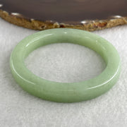 Natural Green Aventurine Bangle 48.11g Inner Diameter 58.4mm 9.8 by 10.0mm (Close to Perfect) - Huangs Jadeite and Jewelry Pte Ltd