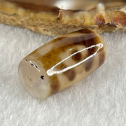 Natural Powerful Tibetan Old Oily Agate Patina Guiren Tairen Human Dzi Bead Totem Amulet Heavenly Master (Tian Zhu) 贵人天诛 4.73g 20.1 by 11.6mm - Huangs Jadeite and Jewelry Pte Ltd