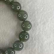 Certified Natural Type A Yellowish Green Jadeite Beads Bracelet | 16cm (54.20g | 16 Beads 12.8mm | Solar Plexus & Heart Chakra Harmony, Abundance & Prosperity Shield) - Huangs Jadeite and Jewelry Pte Ltd