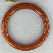 Red Quartzite Jade Bangle 天山玉手镯 Internal Diameter 61.0mm 49.43g 10.6 by 10.6mm - Huangs Jadeite and Jewelry Pte Ltd