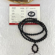 Natural Blood Red Amber Beads Necklace 10.72g 58cm 5.4mm 120 Beads - Huangs Jadeite and Jewelry Pte Ltd