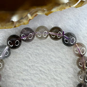Natural Auralite Crystal Bracelet 极光手链 24.29g 9.5 mm 20 Beads - Huangs Jadeite and Jewelry Pte Ltd