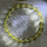 Natural Libyan Moldavite Meteorite Crystal Beads Bracelet 天然利比亚陨石手链 22.62g 17.5cm 9.9mm 21 Beads - Huangs Jadeite and Jewelry Pte Ltd