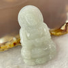 Type A Green Jadeite Guan Yin Pendant 8.47g 40.4 by 24.6 by 5.6mm - Huangs Jadeite and Jewelry Pte Ltd