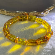 Natural Yellow Amber Lulu Tong Bracelet 13.43g 19cm 13.0 by 10.3mm 14 Lulu Tong - Huangs Jadeite and Jewelry Pte Ltd