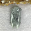 Type A Wuji Grey Jadeite Cicada 5.83g 17.2 by 34.6 by 6.8mm - Huangs Jadeite and Jewelry Pte Ltd