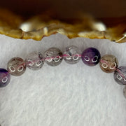 Natural Super 7 Beads Bracelet 20.61g 17cm 8.8mm 23 Beads - Huangs Jadeite and Jewelry Pte Ltd