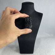 Certified Natural Type A Black Omphacite Jadeite Pixiu pair Pendant Each About 60.23g 49.5 by 27.7 by 20.8mm And 62.48g 50.3 by 28.7 by 21.0mm - Huangs Jadeite and Jewelry Pte Ltd