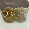 Natural Copper Rutilated Quartz Pixiu 貔貅 Display 234.65g by 79.5 by 43.0 by 42.5mm - Huangs Jadeite and Jewelry Pte Ltd