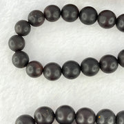 Natural Dark Red Medicine Amber Beads Necklace 天然红药琥珀项链 51.49g 68cm 90.0 - 15.6mm 71 Beads - Huangs Jadeite and Jewelry Pte Ltd
