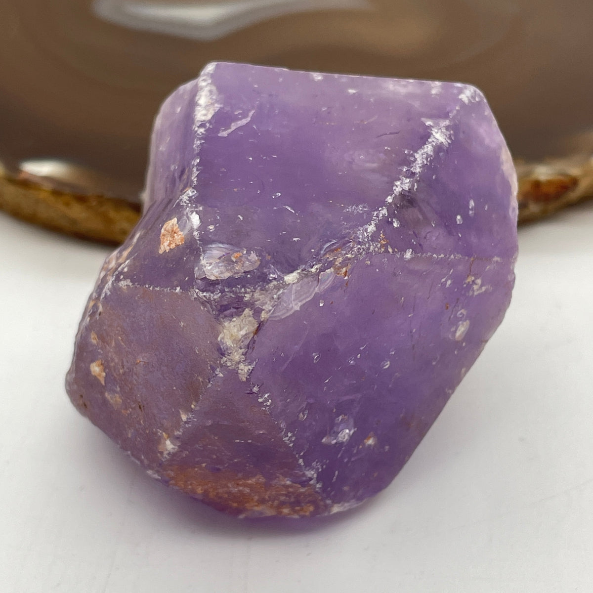 Natural Amethyst Rough Mini Display Specimen | Royal Violet & Lavender Crystal Cluster (174.84g | 59.5 x 43.8 x 52.0mm | Synergy, Spiritual Shield, Higher Intuition & Mindful Feng Shui Anchor)