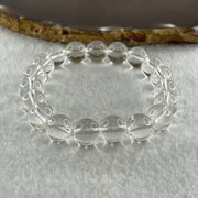 Natural Clear Quartz Beads Bracelet 26.40g 15cm 10.1mm 19 Beads - Huangs Jadeite and Jewelry Pte Ltd