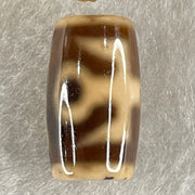 Natural Powerful Tibetan Old Oily Agate Patina Guiren Tairen Human Dzi Bead Totem Amulet Heavenly Master (Tian Zhu) 贵人天诛 4.82g 19.9 by 11.5mm - Huangs Jadeite and Jewelry Pte Ltd
