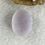 Natural Type A Lavender with Reddish Spot Jadeite Oval Shape Cabochon Stone for Setting 8.24g 21.2 by 16.7 by 10.5mm - Huangs Jadeite and Jewelry Pte Ltd