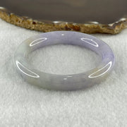 Natural Type A Intense Lavender with Green and Yellow Jadeite Bangle 51.06g Inner Diameter 53.3mm 10.3 by 10.2mm (Very Slight Internal Lines) - Huangs Jadeite and Jewelry Pte Ltd